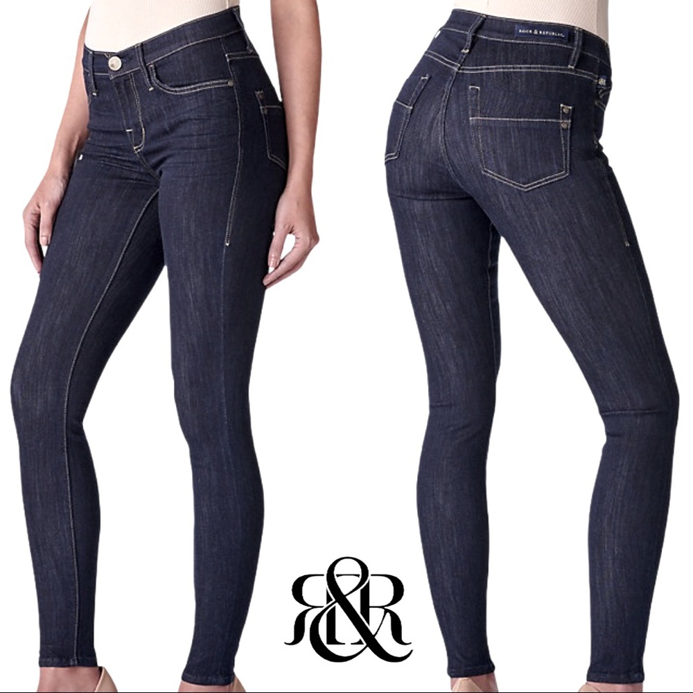 Rock & Republic Kashmiere Skinny Jeans Size 8M